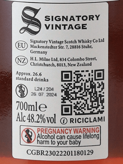 Signatory Secret Speyside 11 Year Old 2013 - Bottle Of Japan