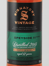 Load image into Gallery viewer, Signatory Secret Speyside 11 Year Old 2013 - Bottle Of Japan