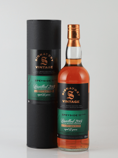 Signatory Secret Speyside 11 Year Old 2013 - Bottle Of Japan