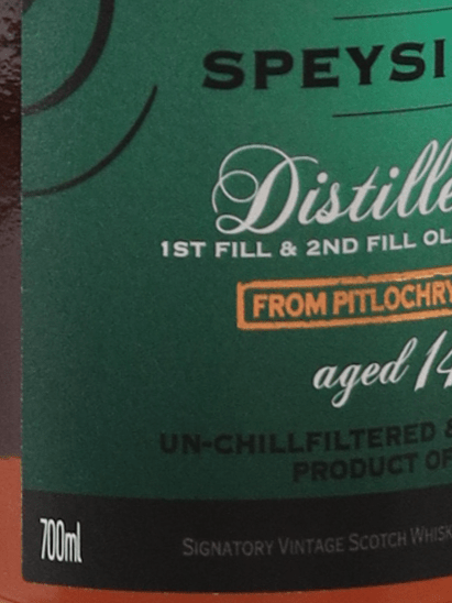 Signatory Secret Speyside 14 Year Old 2010 - Bottle Of Japan