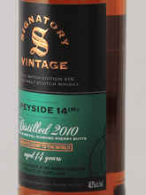 Load image into Gallery viewer, Signatory Secret Speyside 14 Year Old 2010 - Bottle Of Japan