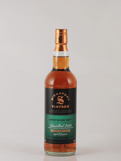 Signatory Secret Speyside 14 Year Old 2010 - Bottle Of Japan
