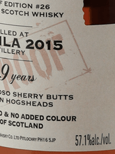 Load image into Gallery viewer, Signatory Vintage Caol Ila 9 Year Old 2015 - Bottle Of Japan