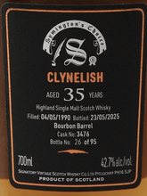 Load image into Gallery viewer, Signatory Vintage Clynelish 35 Year Old 1990 - Bottle Of Japan