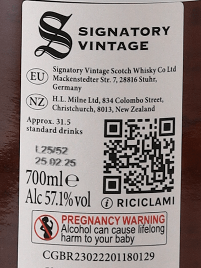 Signatory Vintage Glen Spey 9 Year Old 2015 - Bottle Of Japan