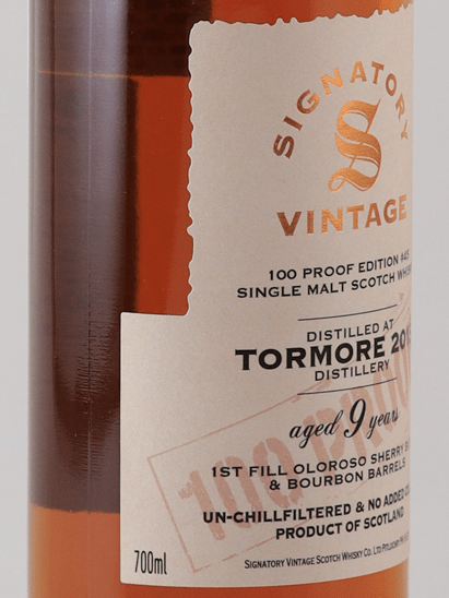 Signatory Vintage Tomore 9 Year Old 2015 - Bottle Of Japan