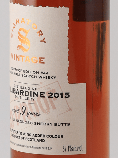 Signatory Vintage Tullibardine 9 Year Old 2015 - Bottle Of Japan