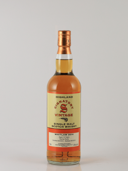 Signatory Whitlaw 10 Year Old 2014 - Bottle Of Japan