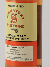 Load image into Gallery viewer, Signatory Whitlaw 10 Year Old 2014 - Bottle Of Japan
