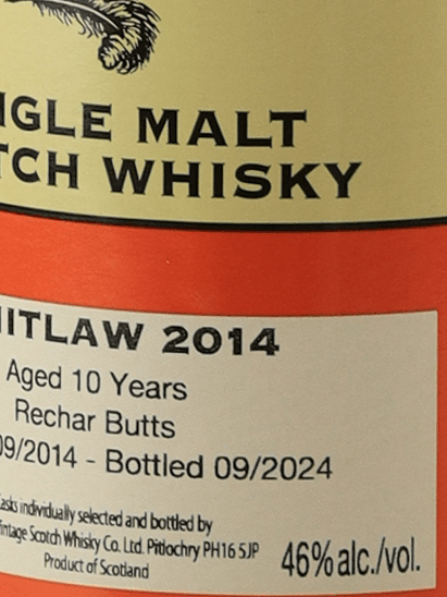 Signatory Whitlaw 10 Year Old 2014 - Bottle Of Japan