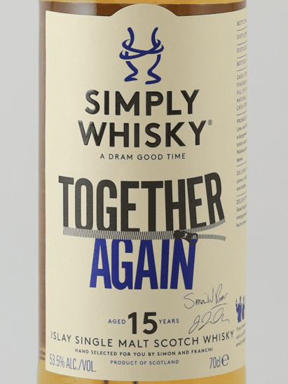Simply Whisky Caol Ila 15 Year Old 2008 - Bottle Of Japan
