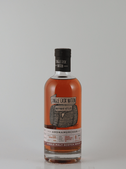 Single Cask Nation Ardnamurchan 9 Year Old 2015 Peated - Bottle Of Japan
