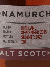 Load image into Gallery viewer, Single Cask Nation Ardnamurchan 9 Year Old 2015 Peated - Bottle Of Japan