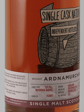 Load image into Gallery viewer, Single Cask Nation Ardnamurchan 9 Year Old 2015 Peated - Bottle Of Japan