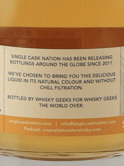 Single Cask Nation Balmenach 11 Year Old 2013 - Bottle Of Japan