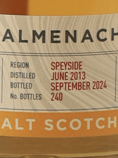 Single Cask Nation Balmenach 11 Year Old 2013 - Bottle Of Japan