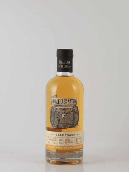 Single Cask Nation Balmenach 11 Year Old 2013 - Bottle Of Japan