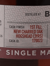Load image into Gallery viewer, Single Cask Nation Ben Nevis 12 Year Old 2012 - Bottle Of Japan