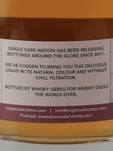 Load image into Gallery viewer, Single Cask Nation Glen Garioch 14 Year Old 2011 - Bottle Of Japan