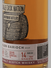 Load image into Gallery viewer, Single Cask Nation Glen Garioch 14 Year Old 2011 - Bottle Of Japan