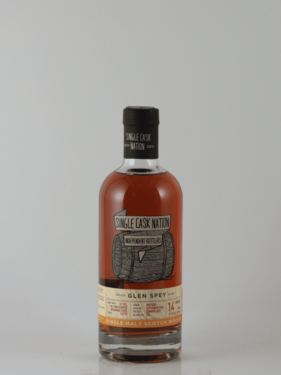 Single Cask Nation Glen Spey 14 Year Old 2010 - Bottle Of Japan