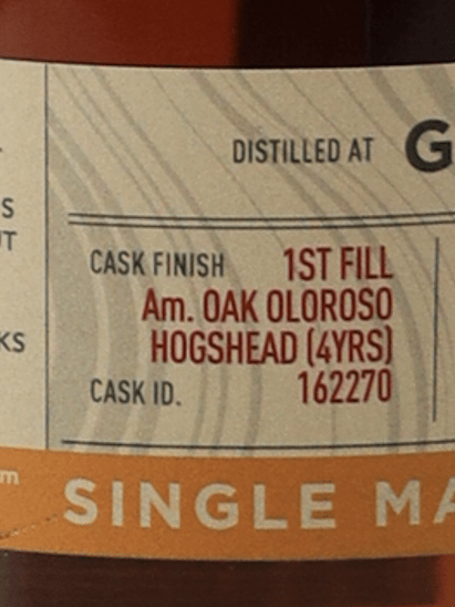 Single Cask Nation Glen Spey 14 Year Old 2010 - Bottle Of Japan