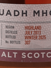 Load image into Gallery viewer, Single Cask Nation Ruadh Maor 11 Year Old 2013 - Bottle Of Japan