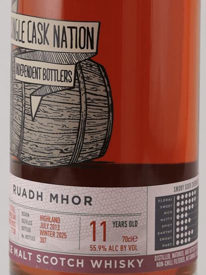 Single Cask Nation Ruadh Maor 11 Year Old 2013 - Bottle Of Japan