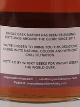 Load image into Gallery viewer, Single Cask Nation Ruadh Maor 11 Year Old 2013 - Bottle Of Japan