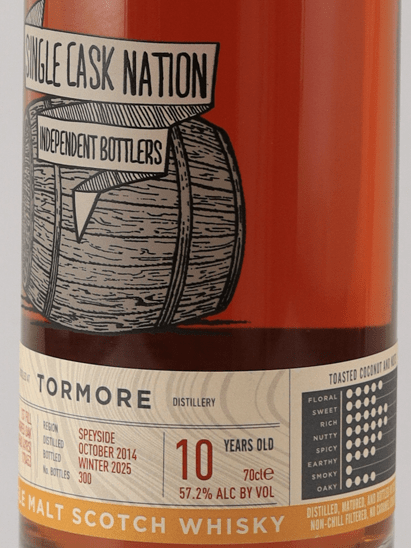 Single Cask Nation Tomore 10 Year Old 2014 - Bottle Of Japan