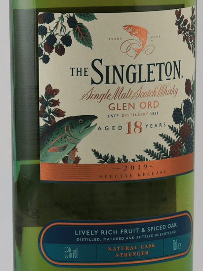 Singleton of Glen Ord 18 Year Old Special Release 2019 - Bottle Of Japan