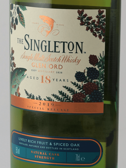 Singleton of Glen Ord 18 Year Old Special Release 2019 - Bottle Of Japan