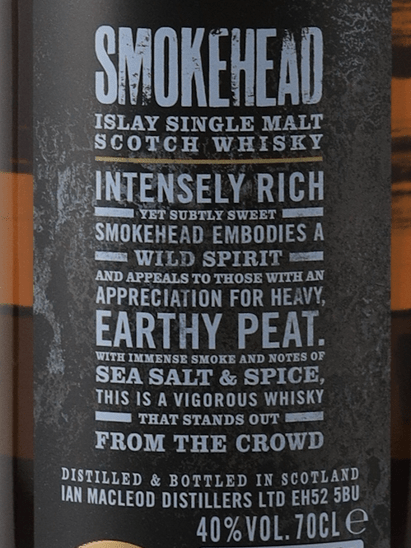 Smokehead 700ml - Bottle Of Japan