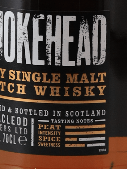 Smokehead 700ml - Bottle Of Japan