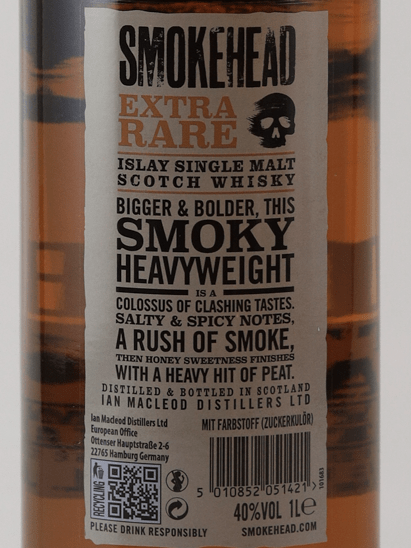 Smokehead Extra Rare - Bottle Of Japan