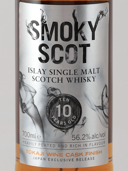 Smoky Scot 10 Year Old Tokaji Cask Finish - Bottle Of Japan
