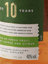 Load image into Gallery viewer, Speyburn 10 Year Old 700ml New Label - Bottle Of Japan