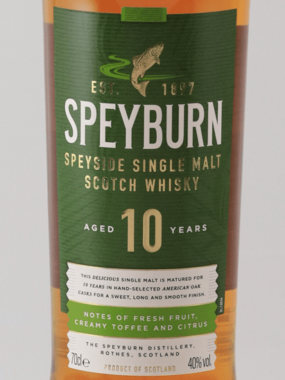 Speyburn 10 Year Old 700ml New Label - Bottle Of Japan