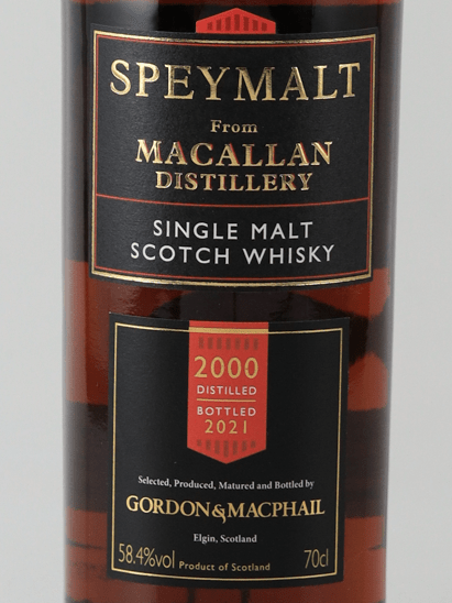 Speymalt from Macallan 2000/2021 - Bottle Of Japan