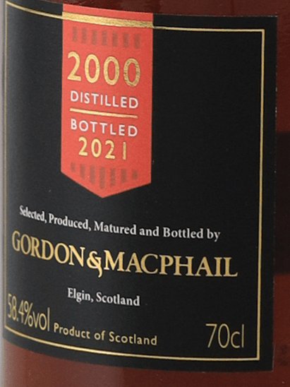 Speymalt from Macallan 2000/2021 - Bottle Of Japan