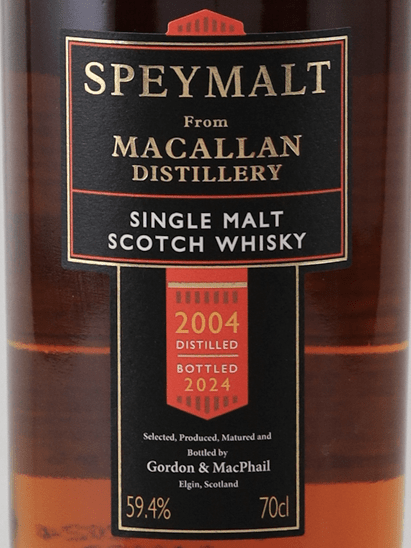 Speymalt from Macallan 2004/2024 - Bottle Of Japan