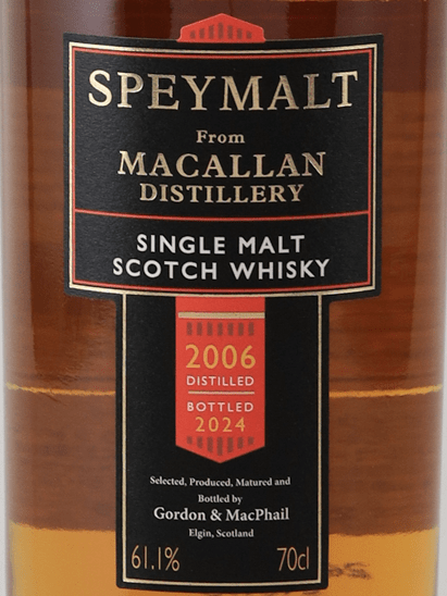 Speymalt from Macallan 2006/2024 - Bottle Of Japan