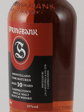 Load image into Gallery viewer, Springbank 10 Year Old Amontillado Sherry Cask - Bottle Of Japan