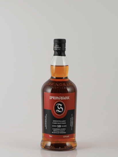 Springbank 10 Year Old Amontillado Sherry Cask - Bottle Of Japan