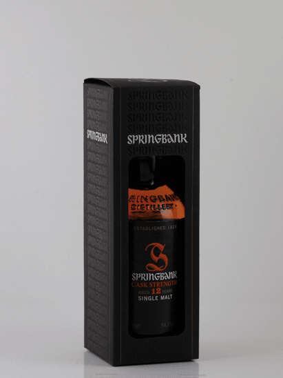 Springbank 12 Year Old Cask Strength Old Label - Bottle Of Japan