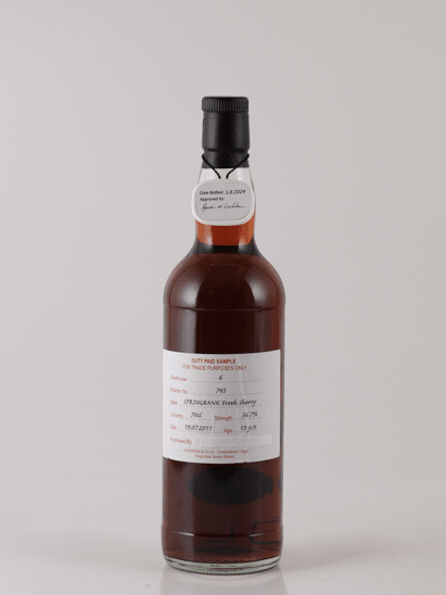 Springbank 13 Year Old 2011 Sherry Cask Duty Paid Sample - Bottle Of Japan