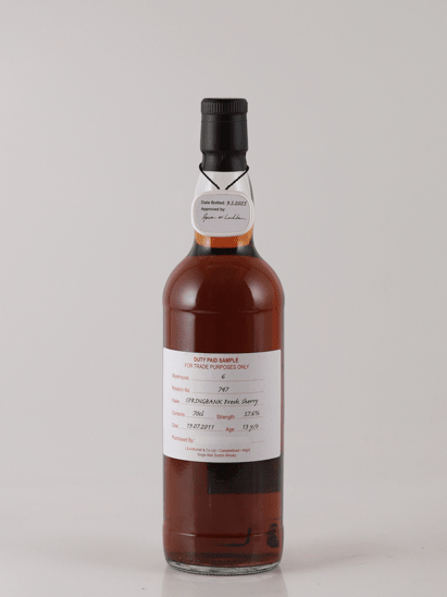 Springbank 13 Year Old 2011 Sherry Cask DUTY PAID SAMPLE - Bottle Of Japan