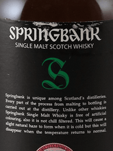 Load image into Gallery viewer, Springbank 15 Year Old 2021 - 01 Release - Bottle Of Japan