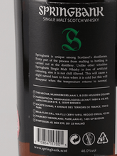 Load image into Gallery viewer, Springbank 15 Year Old 2021 - 10 Release - Bottle Of Japan