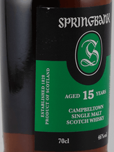 Load image into Gallery viewer, Springbank 15 Year Old 2021 - 10 Release - Bottle Of Japan